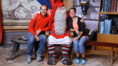Santa in Rovaniemi