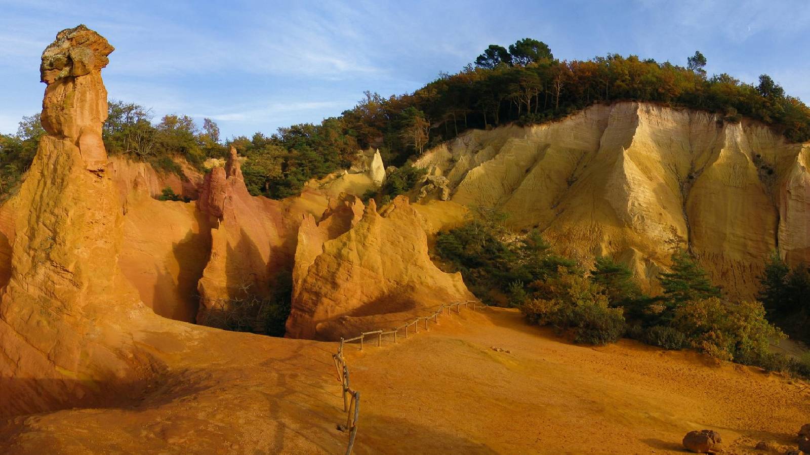 Ockerbrüche von Roussillon