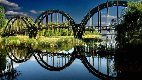 BrÃ¼cke in den Kis-Balaton