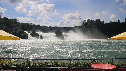 Rheinfall von der Nordseite